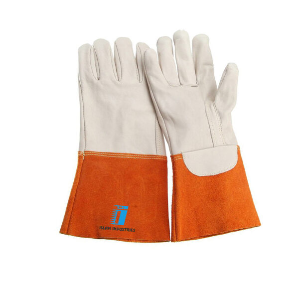 Premium Goat Skin Welding Gloves – Soft Touch, Heat Protection & Precision