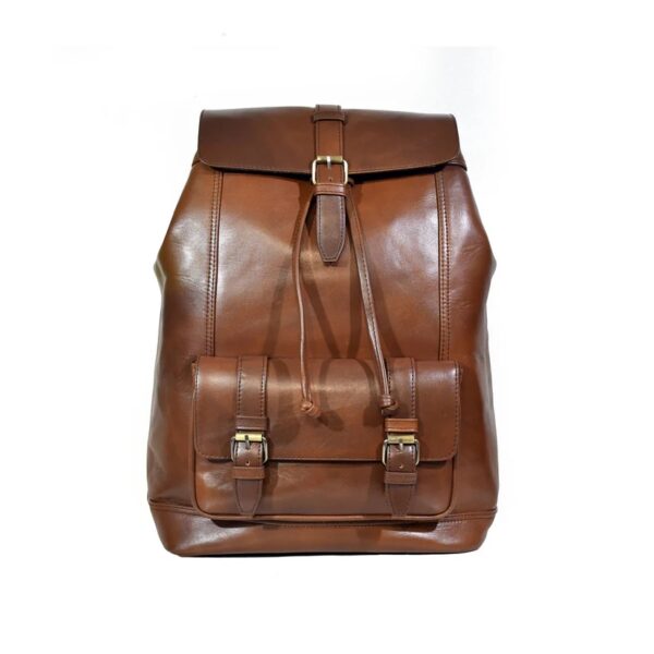 Luxury Genuine Leather Backpack – Travel & Everyday Use
