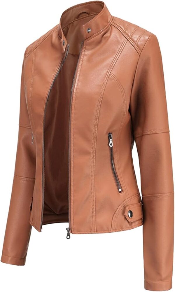 Colored Leather Jacket for Women – Bold & Stylish Look